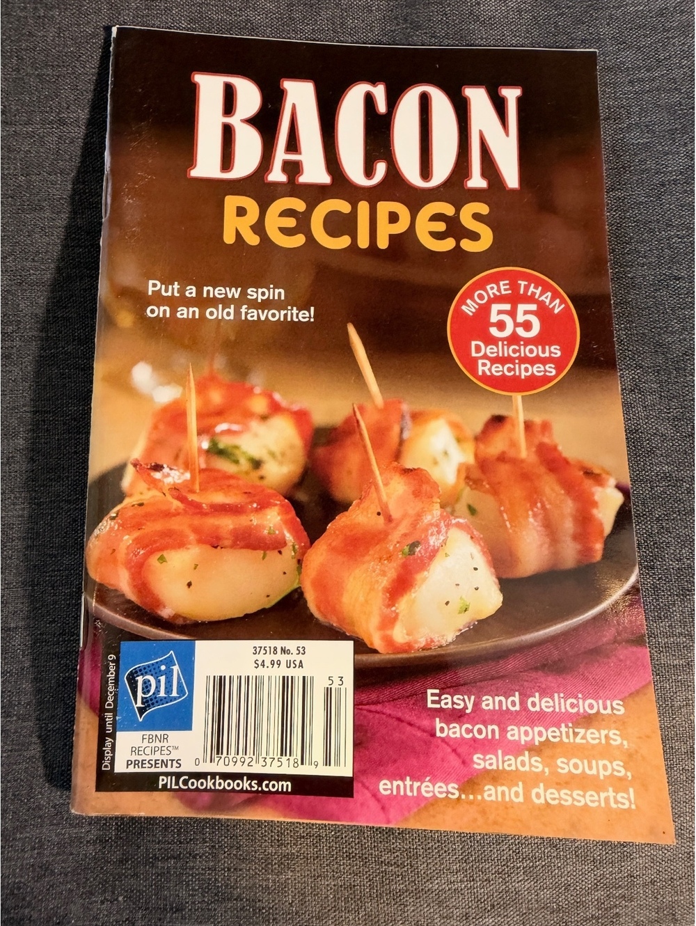Bacon Recipes Cookbook with Over 55 Delicious Bacon Appetizers, Salads, Soups, &